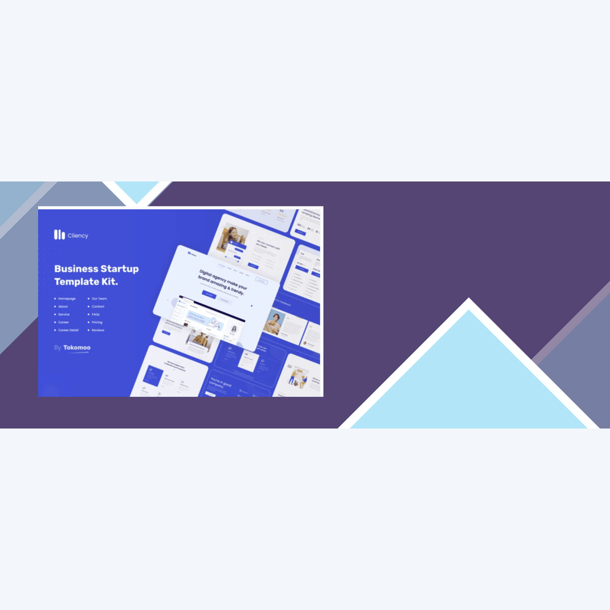 Clientcy | Business and Startup Elementor Template Kit