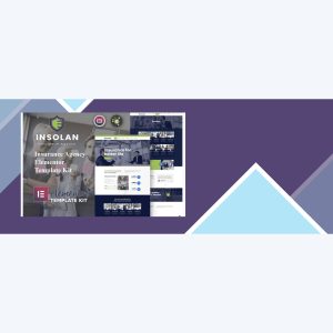 Insolan – Insurance Agency Elementor Template Kit