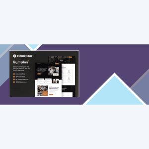 Gymplus – Gym and Fitness Elementor Template Kit