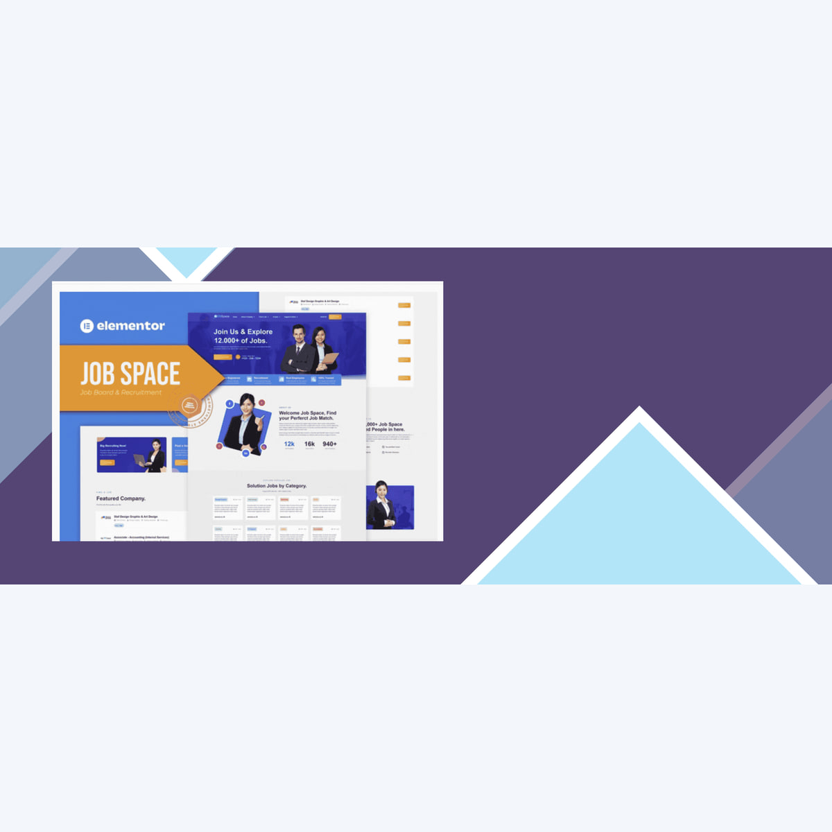 Job Space – Job Board and Recruitment Elementor Template Kit