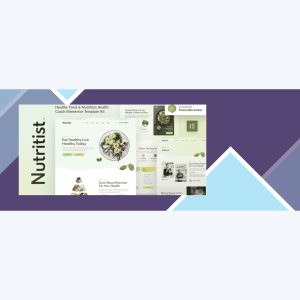 Nutritist – Healthy Food and Nutrition Coach Elementor Template Kit