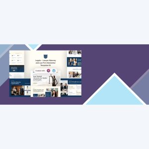 Legalo – Lawyer Attorney and Law Firm Elementor Template Kit