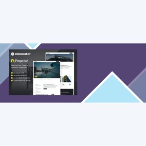 Propeble – Apartment and Property Elementor Template Kit