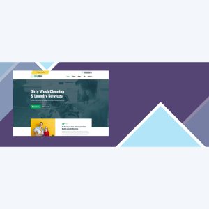 DirtyWash – Dry Cleaning and Laundry Service Elementor Template Kit