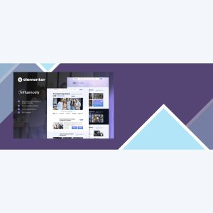 Influencely – Influencer and Talent Agency Elementor TemplateKit