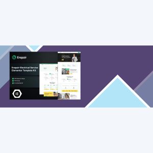 Erepair – Electrical Service ElementorTemplateKit