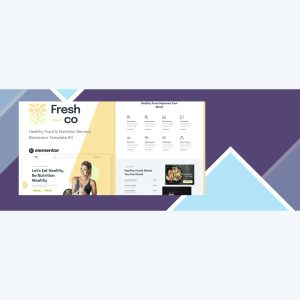 Freshco – Healthy Food and Nutrition Service Elementor Template Kit