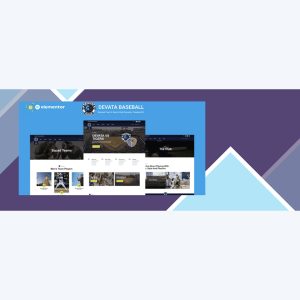 Devata – Baseball Team and Sports Club Elementor Template Kit