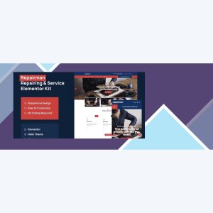 Repairman – Gadget Repair and Service Elementor Template Kit