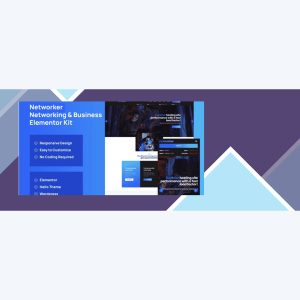 Networker – Business Services and Hosting Services Elementor Template Kit