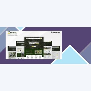Environ – Environment Charity Elementor Template Kit