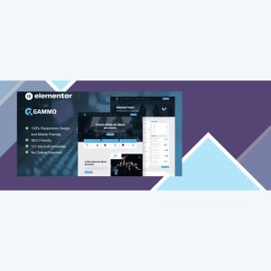 Gammo – Esports Team and Gaming Elementor Pro Template Kit