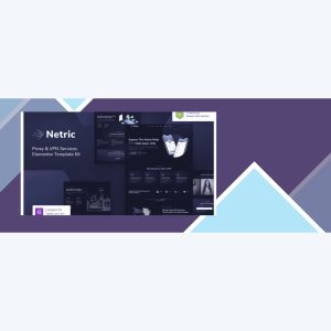Netric – Proxy and VPN Services Elementor Template Kit