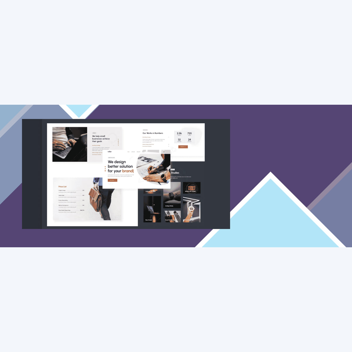 Roller – Creative Portfolio and Agency Elementor Template Kit