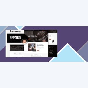 Repairo – Computer and Smartphone Repair Elementor Template Kit