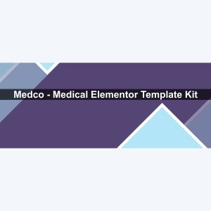Medco – Medical Elementor Template Kit