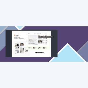Habit – Modern Blog Elementor Template Kit