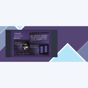 Grade – Creative Agency and Portfolios Elementor Template Kit