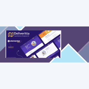 Deliveritta – Food Delivery Elementor Template Kit