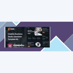 Dikan – Creative Business Studio Elementor Template Kit