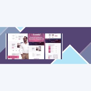 Eventiz – Event and Conference Elementor Pro Template Kit