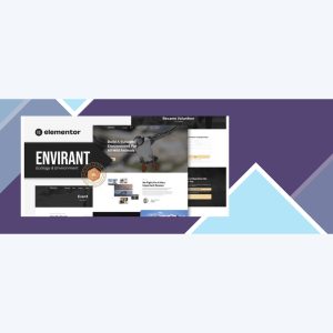 Envirant – Ecology and Environment Elementor Pro Template Kit