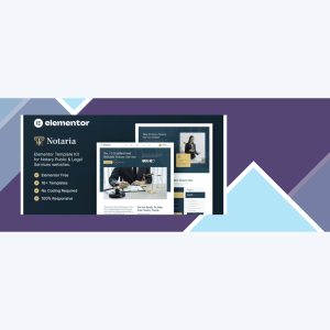 Notaria – Notary Public and Legal Services Elementor Template Kit