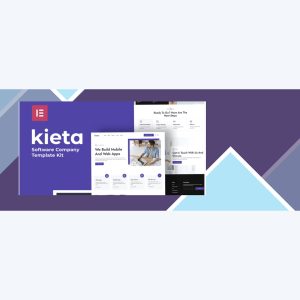 Kieta – App and Software Agency Elementor Template Kit