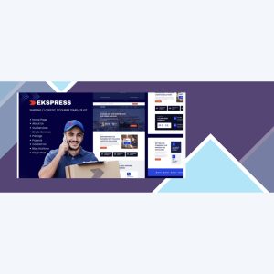 Ekspress – Logistic Shipping and Courier Template Kit