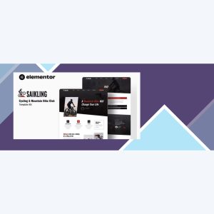 Saikling – Cycling Mountain Bike Club Elementor Template Kit