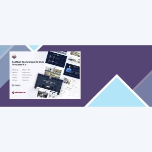 Intera – Football Team and Sports Club Elementor Template Kit