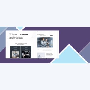 Secura – Cyber Security Services Elementor Template Kit