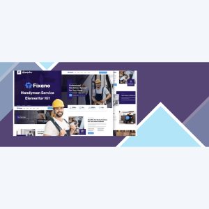 Fixano – Handyman Services Elementor Template Kit