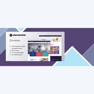 Hompimpa – Kindergarten and Child Care Elementor Template Kit