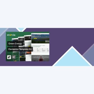 Enervia – Green Energy Elementor Template Kit