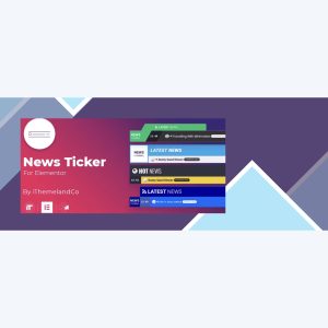 News Ticker For Elementor
