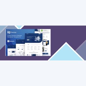 Everpay – Online Payment Gateway and Fintech Elementor Template Kit