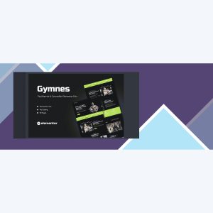 Gymnes – Fiteness and Gym Elementor Template Kit