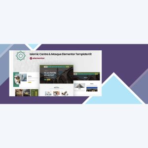 Qubsh – Islamic Centre and Mosque Elementor Template Kit