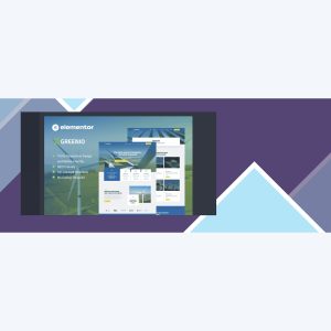 Greenio – Green Energy and Technology Company Elementor Template Kit