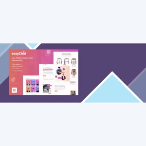 EasyChat – Online App Startup Elementor Template Kit