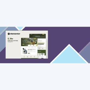 Golfee – Golf Course and Club Elementor Template Kit
