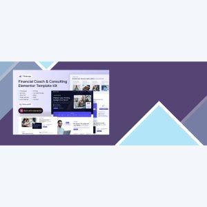 FinanSiap – Financial Coach and Consulting Elementor Pro Template Kit