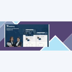 Lawberg – Lawyer and Legal Firm Elementor Template Kit