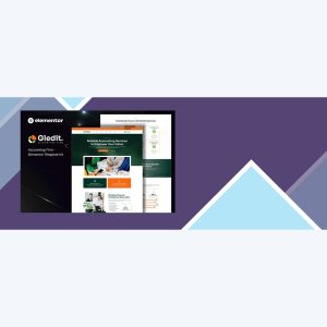 Gledit – Accounting Firm Elementor Template Kit