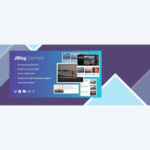 JBlog Elements – Magazine & Blog Add Ons for Elementor & WPBakery Page Builder