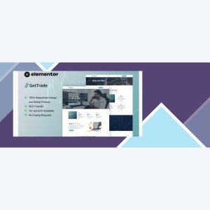 GetTrade – Trading and Investment Elementor Template Kit