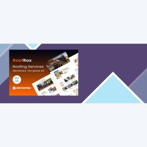 Roofrox – Roofing Services Elementor Template Kit