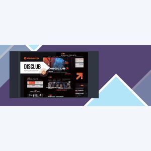 Disclub – Night Club DJ and Events Elementor Pro Template Kit
