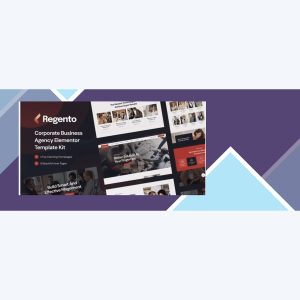 Regento – Business Agency Elementor Template Kit